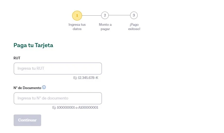 Realizar el pago de Cruz Verde con RUT sin clave