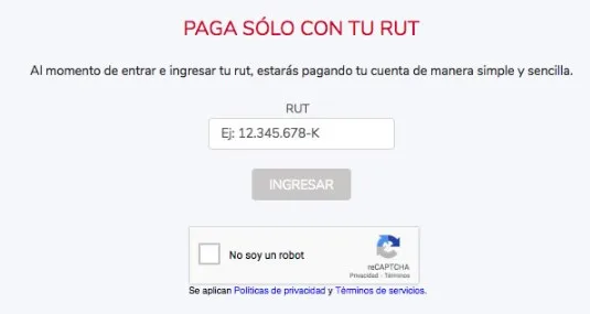 pagar la polar solo con rut